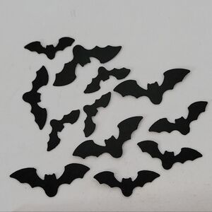 Miniature Dollhouse Black Bat Decorations Cutouts Pack